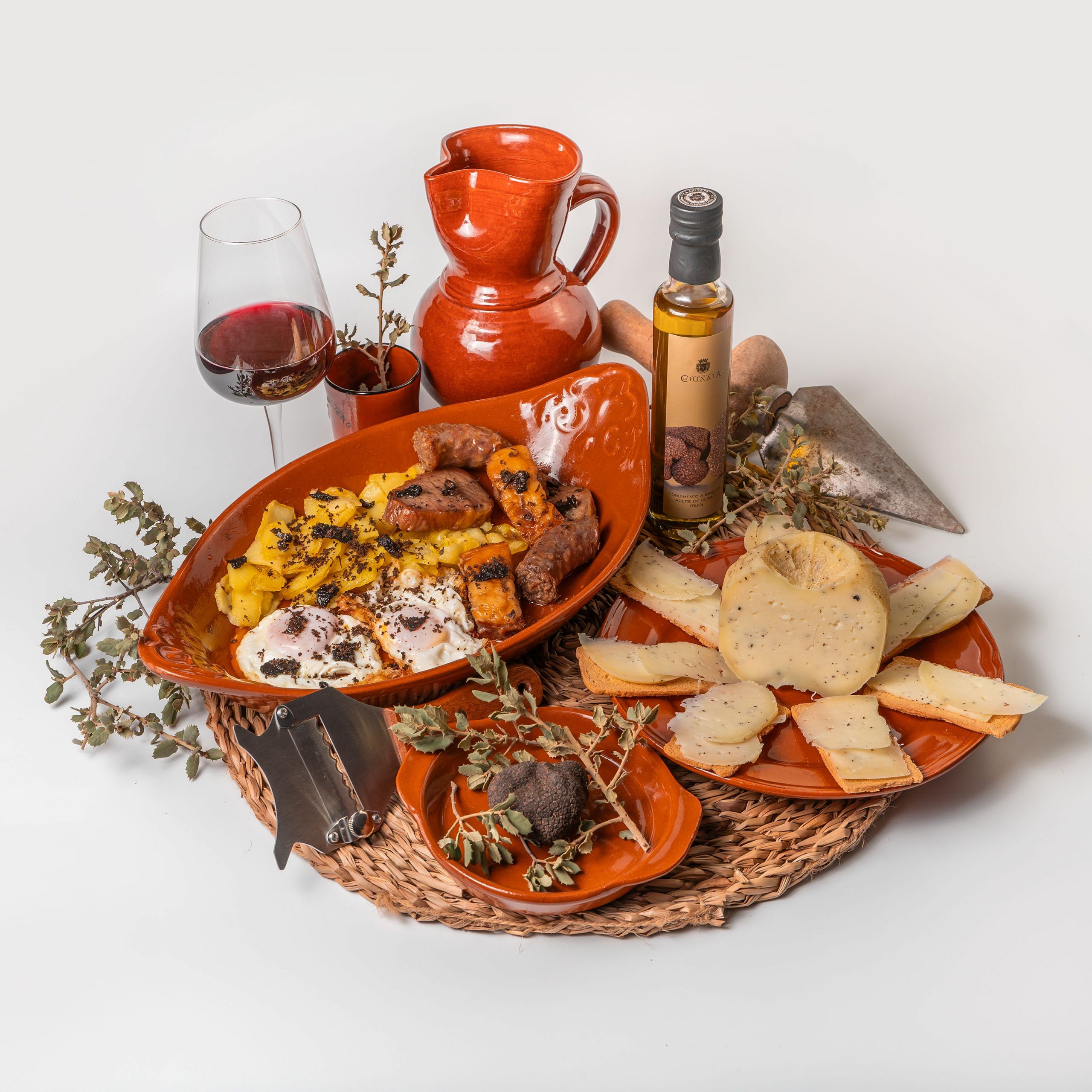 De trufa en trufa - foto almuerzo trufiturismo